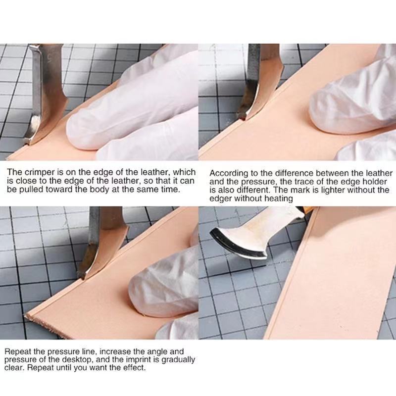 Alat Penanda Kulit Bentuk Kipa - Groover Stitching Tool ulasan dan harga