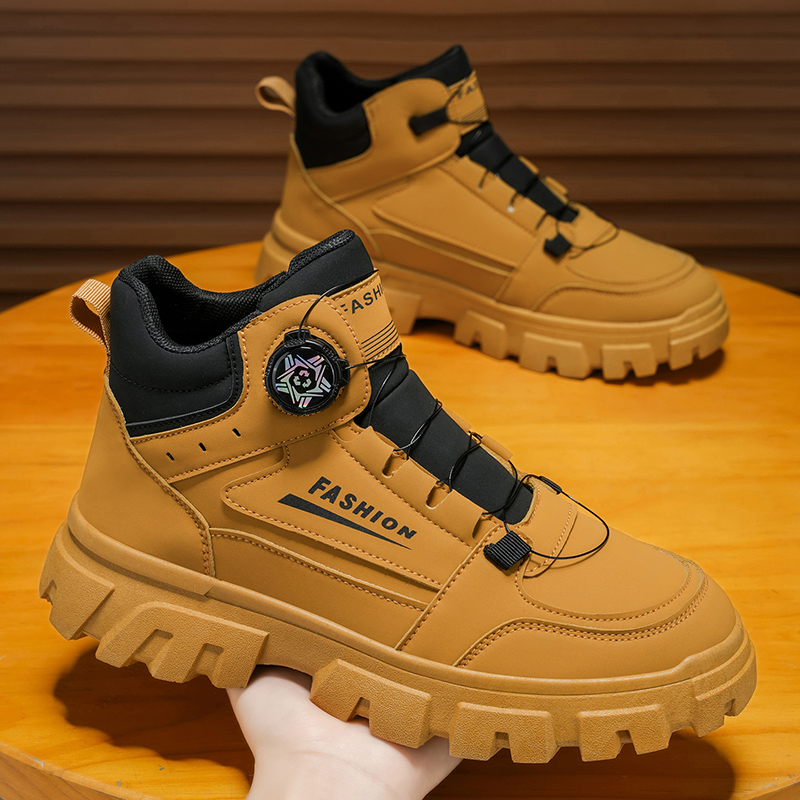 Sepatu Boots Pria 2025 Kasual  - Leatherwork Designs ulasan dan harga