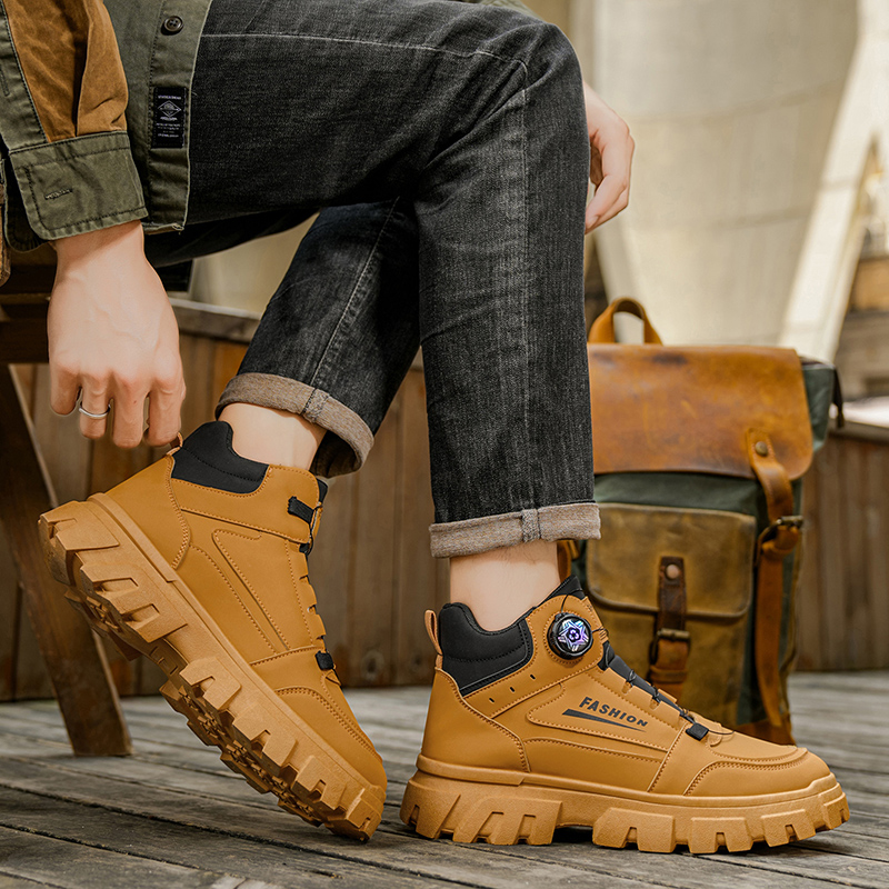Sepatu Boots Pria 2025 Kasual  - Leatherwork Designs ulasan dan harga